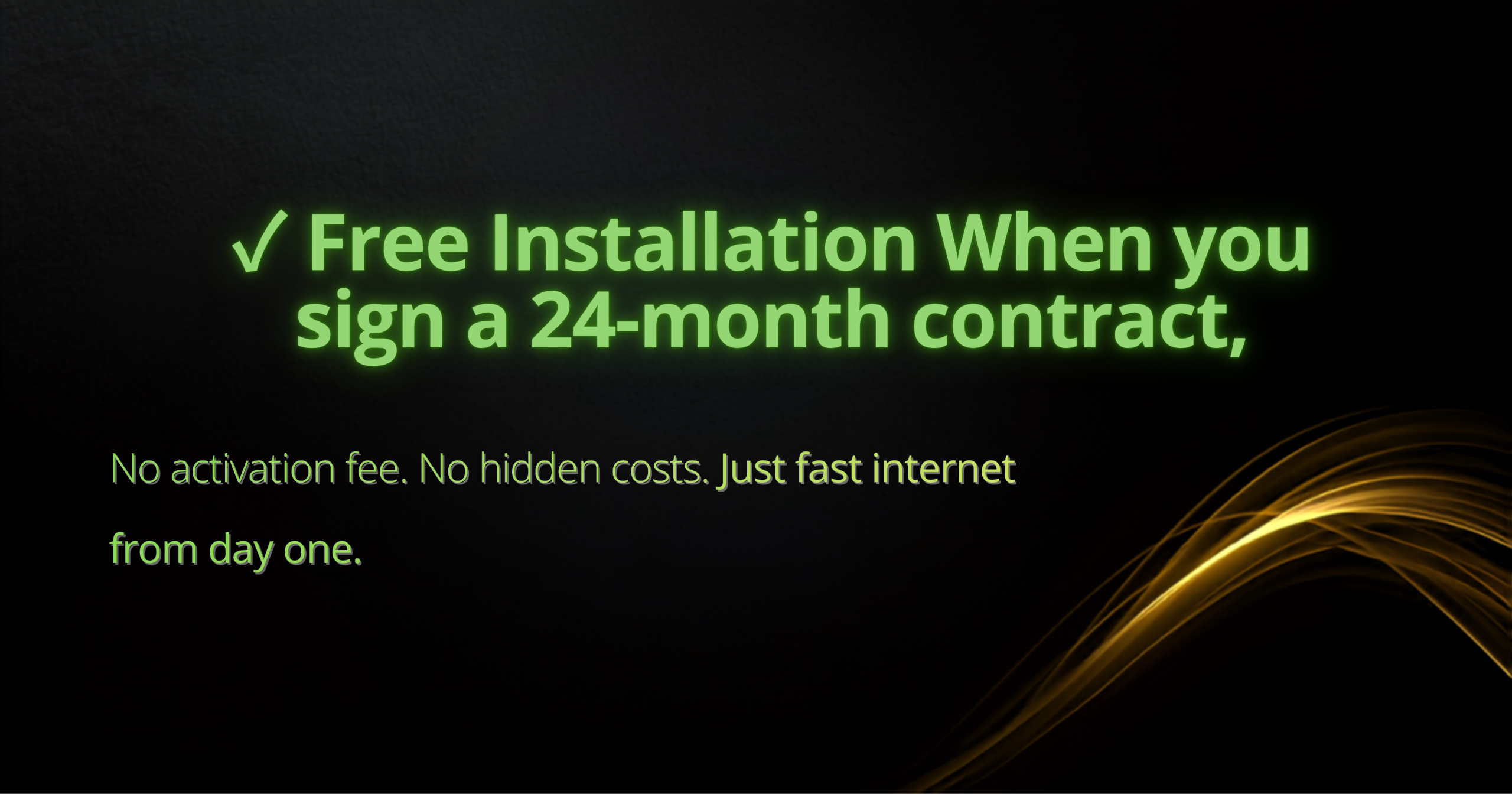 ✓ Free Installation